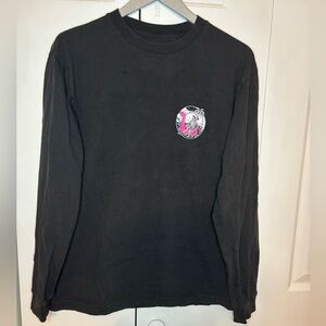 Retrofit Black Long Sleeve Shirt